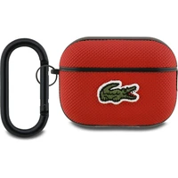 Lacoste Petit Pique Croc Logo Patch puzdro AirPods Pro 2 červené - Puzdra
