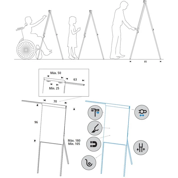 Rocada 610V19 magnetický flipchart - Flipcharty - Obrázok 390183bec45c4ac793435c121c9e6fe2
