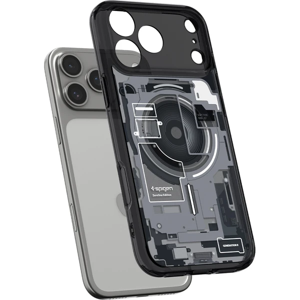 Spigen Ultra Hybrid MagSafe kryt iPhone 18 Pro/17 Pro zero one black - Puzdra - Obrázok 3918f966a90d410796ceb728ccc689a4