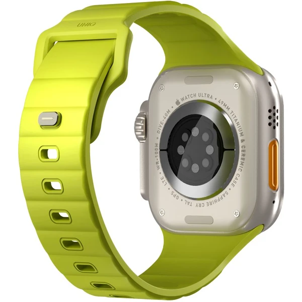 UNIQ Stride FKM Rubber vodeodolný remienok Apple Watch 49/45/44/42mm limetkový - Remienky - Obrázok 3951515636014ebdba989f6e103c11f4