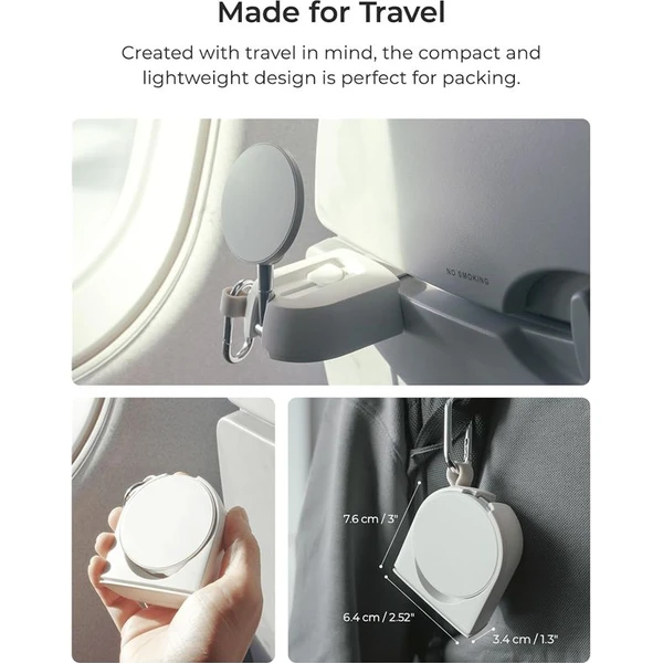 iOttie Treker MagSafe Travel Mount držiak biely - Držiaky - Obrázok 395639d92c4c41f4adf402d01fc76f61
