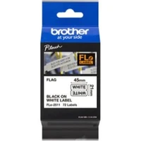 Brother FLE2511 flexibilná ID páska čierna na bielom 24 mm - Pásky pre štítkovače