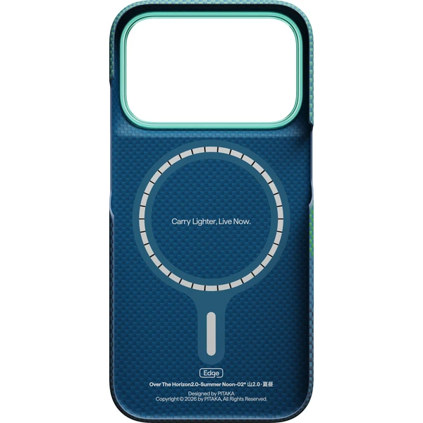 Pitaka Edge Case MagSafe kryt iPhone 18 Pro Summer Noon - Puzdra - Obrázok 399e13a118654abfa67a03ac551f5f73