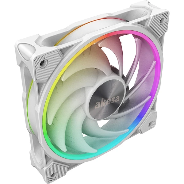 Akasa SOHO AR 120mm ARGB biely - Ventilátory pre PC - Obrázok 39BJ000K01