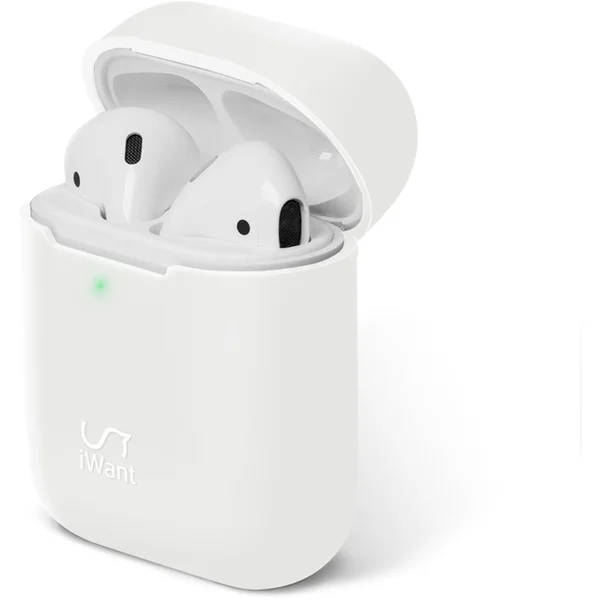 iWant AirPods 2. generácie ultra-tenké púzdro biele - Puzdra - Obrázok 39CM000301