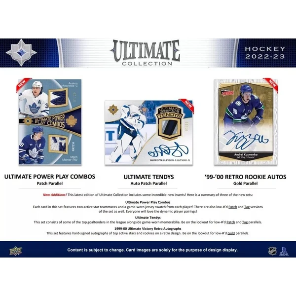 Hokejové karty 2022-23 Upper Deck Ultimate Hockey Hobby Box - Hokejové karty - Obrázok 39I4000O01