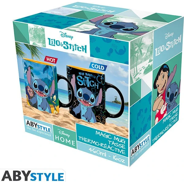Hrnček Lilo & Stitch - My Name Stitch 460 ml (meniaci sa motív) - Hrnčeky - Obrázok 39IN000K01