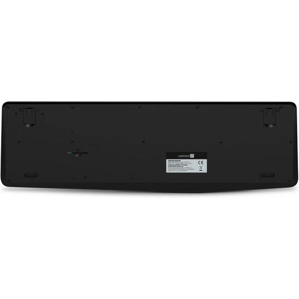 CONNECT IT OfficeBase Wireless Combo bezdrôtová čierna klávesnica + myš - Klávesnicové sety - Obrázok 39N0000P01