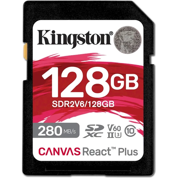 Kingston Canvas React Plus SDXC 128GB - Pamäťové karty - Hlavný obrázok