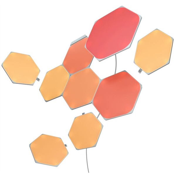 Nanoleaf Shapes Hexagons Smarter Kit šikovné modulárne osvetlenie (9 Panels)