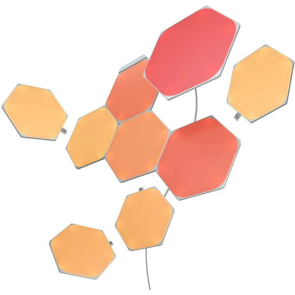 Nanoleaf Shapes Hexagóny Chytrá súprava modulárneho osvetlenia (9 panelov) - Inteligentné osvetlenie - Hlavný obrázok