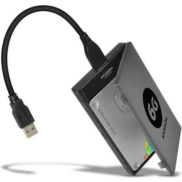 AXAGON ADSA1S6 USB 3.0 SATA 6G UASP HDD/SSD adaptér vr. 2.5' púzdra - Externé boxy - Obrázok 39ZHF00101