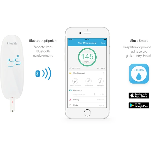 iHealth GLUCO+ BG5S Lite šikovný glukomer - Senzory - Obrázok 39ZY600301