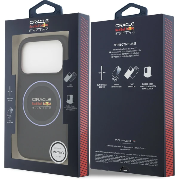 Oracle Red Bull Racing Silicone Blue Ring MagSafe kryt iPhone 17 Pro modrý - Puzdra - Obrázok 39c2112f37d847e3b49c608a998cac2f