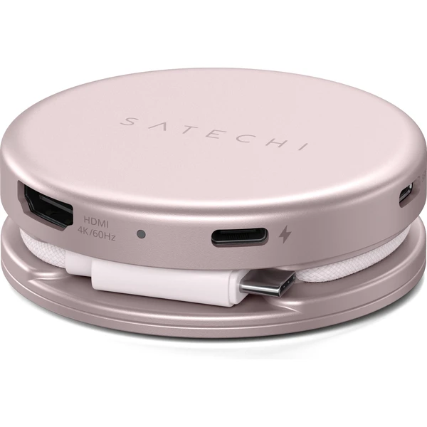 Satechi OntheGo 5-in-1 Multiport Adapter (MacBook Neo) ruměný - USB huby - Obrázok 39c85fce3a2a4629a7b28462ab7a260f