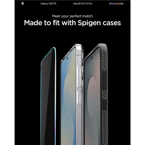 Spigen Glass tR EZ Fit Pro HD sklo Samsung Galaxy S25 FE priehľadné (1 ks) - Ochranné fólie a sklo - Obrázok 39cc62bd5d2c4cc68f1eb9e257d45c84