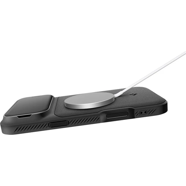 Spigen Optik Armor MagSafe kryt iPhone 17 Pro Max black - Puzdra - Obrázok 39d4300be20f4919bf144de55b46222a