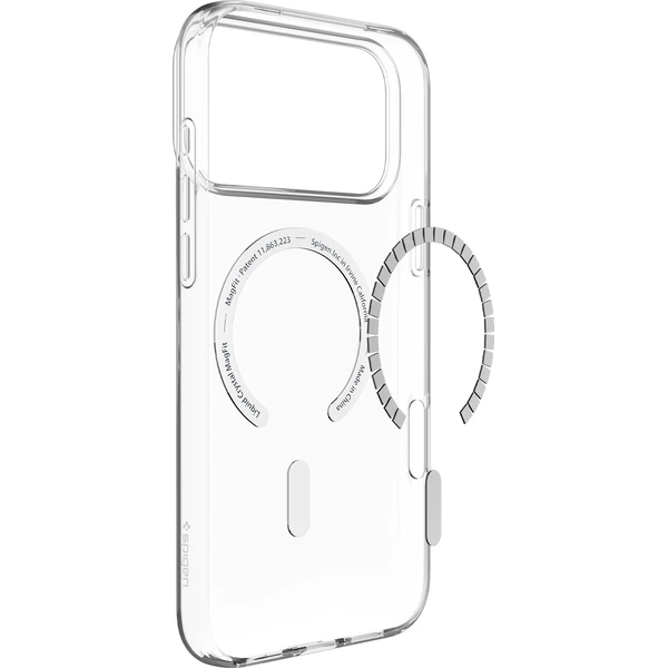 Spigen Liquid Crystal MagSafe kryt iPhone 18 Pro/17 Pro clear white - Puzdra - Obrázok 39f7c5357f5443b98a9a42b1811659de
