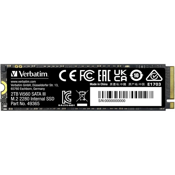 VERBATIM SSD Vi560 S3 M.2 2TB SATA III - SSD - Hlavný obrázok
