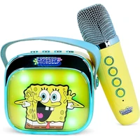 LED Karaoke reproduktor s mikrofónom OTL - SpongeBob PopSing - Mikrofóny