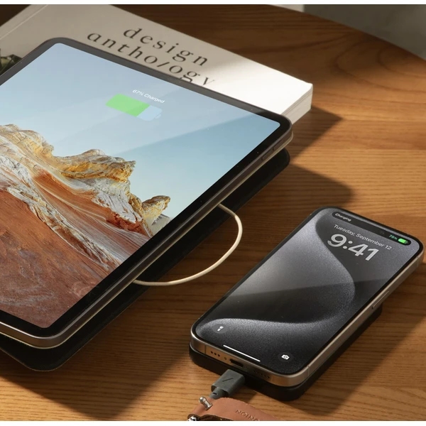 Native Union (Re) Classic MagSafe/Qi2 PowerBank 5000mAh čierna - Powerbanky - Obrázok 3AIL000K01