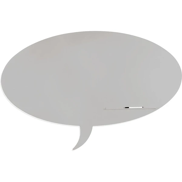 Rocada Skin Shape Talk 6440-7038 magnetická tabuľa achátová šedá RAL 7038 - Magnetické tabule - Hlavný obrázok