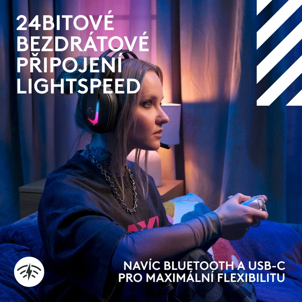 Logitech G A20 X slúchadlá čierna	 - Slúchadlá - Obrázok 3AXH000K01