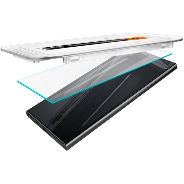 Spigen Glass TR EZ Fit HD 2 Pack ochranné sklo Samsung Galaxy S24 Ultra číre - Ochranné fólie a sklo - Obrázok 3B63000N01