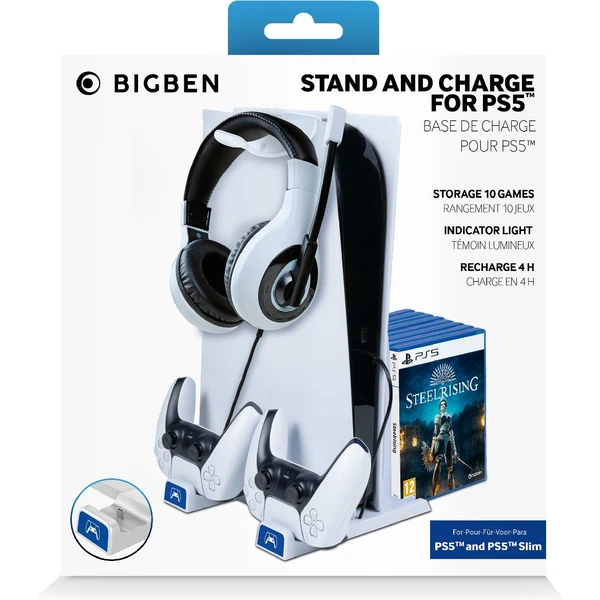 Bigben multifunkčný nabíjací stojan pre PS5 - Dokovacie stanice - Obrázok 3BB4000K01