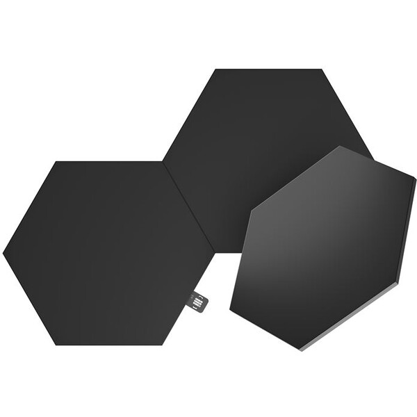 Nanoleaf Shapes v limitovanej edícii Black Hexagons Expansion 3 Pack