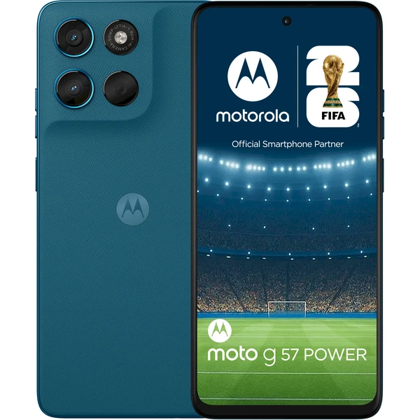 Motorola Moto G57 Power 12GB/256GB PANTONE zelený - Mobilné telefóny - Hlavný obrázok