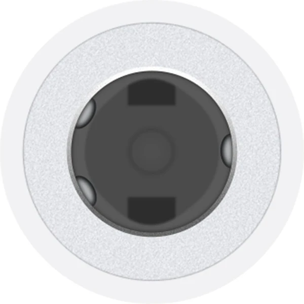 Apple USB-C/3,5mm redukcia biela - Káble a redukcie - Obrázok 3C90000301