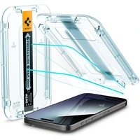 Spigen Glass tR EZ Fit 2 Pack tvrdené sklo iPhone 15 Pro Max číre - Ochranné fólie a sklo