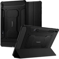 Spigen Rugged Armor Pro kryt Samsung Galaxy Tab S7+/S8+ čierny - Puzdra