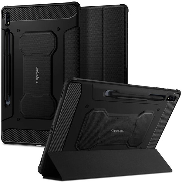 E-shop Spigen Rugged Armor Pro kryt Samsung Galaxy Tab S7+/S8+ čierny