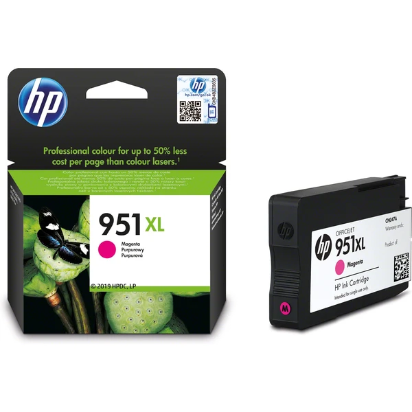 HP CN047AE č. 951XL Purpurová originálna - Cartridge - Obrázok 3D72700301