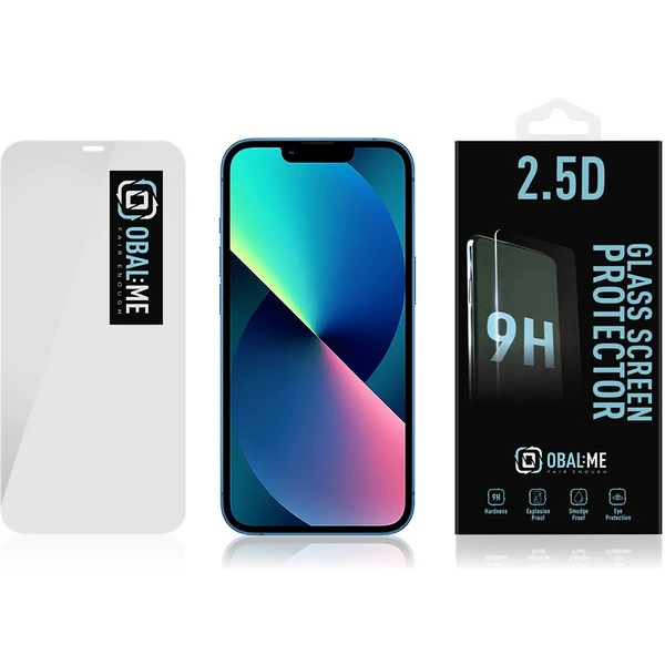 Obal:Me 2.5D tvrdené sklo Apple iPhone 12 mini číre - Ochranné fólie a sklo - Obrázok 3DK6000701