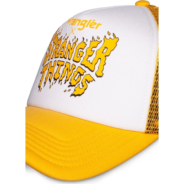 Trucker šiltovka Wrangler Stranger Things - Žlté logo - Čiapky a klobúky - Obrázok 3DYL000K01