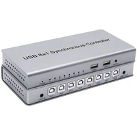 PremiumCord USB Prepínač periférií 8:2 s prepínaním klávesom skratkou - USB huby