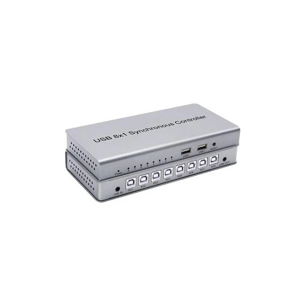 PremiumCord USB Prepínač periférií 8:2 s prepínaním klávesom skratkou - USB huby - Hlavný obrázok