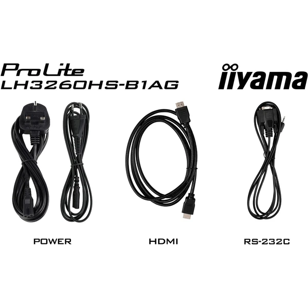 IIyama ProLite LH3260HS-B1AG - Veľkoformátové displeje - Obrázok 3EP0000O01
