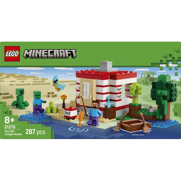 LEGO Minecraft 21275 TNT dom v džungli - LEGO - Obrázok 3F5G000K01