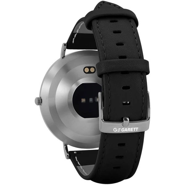 Garett Smartwatch Verona strieborná, čierny remienok - Inteligentné hodinky - Obrázok 3FEM300401