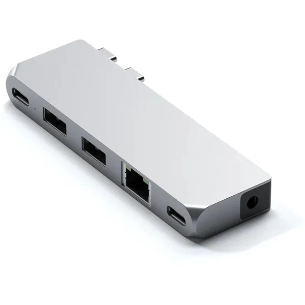 Satechi Aluminium Pro Hub Mini strieborný - USB huby - Hlavný obrázok