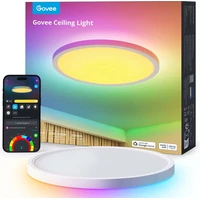 Govee RGBICWW Smart okrúhle stropné svetlo 2400lm 30cm Matter biele - Inteligentné osvetlenie