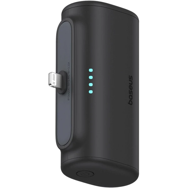 Baseus Compact IP powerbanka 5000mAh 20W s konktorom Lightning čierna - Powerbanky - Obrázok 3GLK000K01