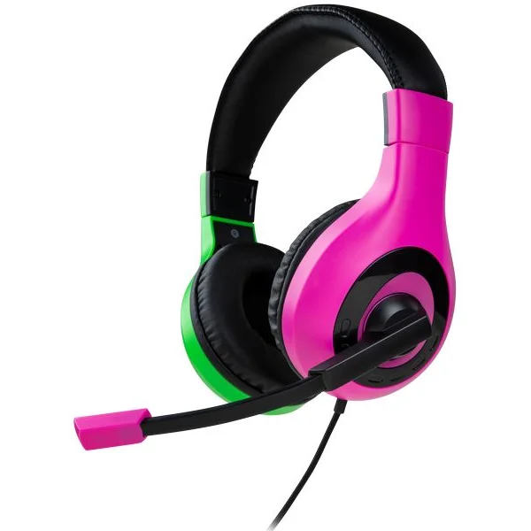 Headset Bigben Wired Stereo Pink + Green (Switch) - Slúchadlá - Obrázok 3GQMF00101
