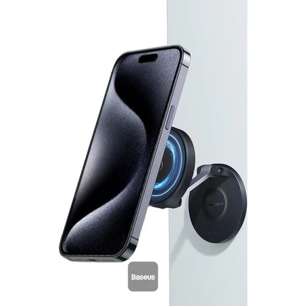 Baseus MagPro magnetický držiak na telefón skladací čierny - Držiaky - Obrázok 3H9R000K01