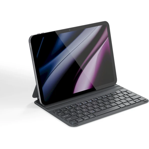 Epico UltraBoard ploché púzdro s klávesnicou pre Apple iPad 10,9" (2022)/11" (A16) CZ šedé - Puzdra s klávesnicou - Obrázok 3HJJ000K01