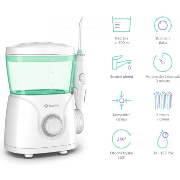 Truelife AquaFloss Station S600 - Ústne sprchy - Obrázok 3HVH100501